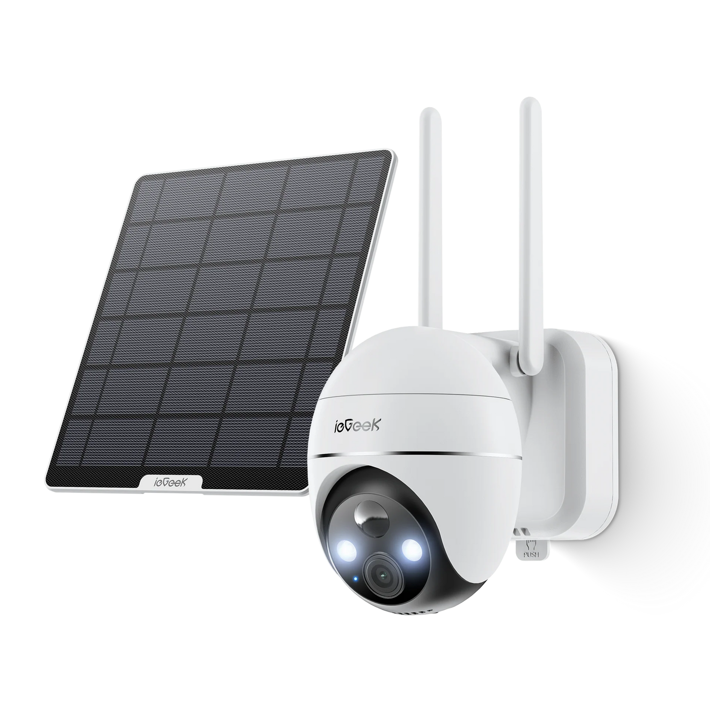 IeGeek 4G LTE Cellular Battery Security con Solar Panel