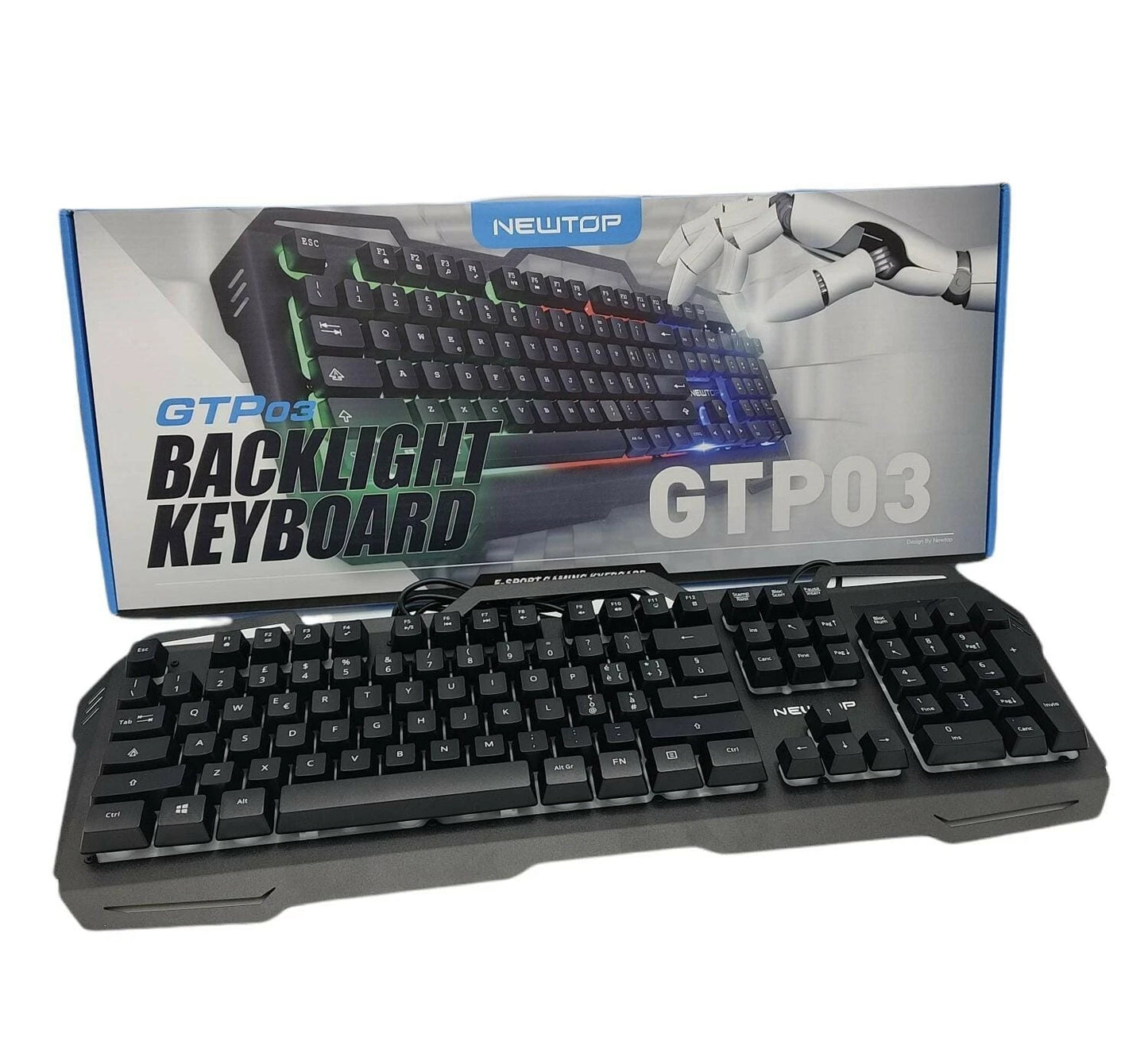 Tastiera Gaming NEWTOP GTP03