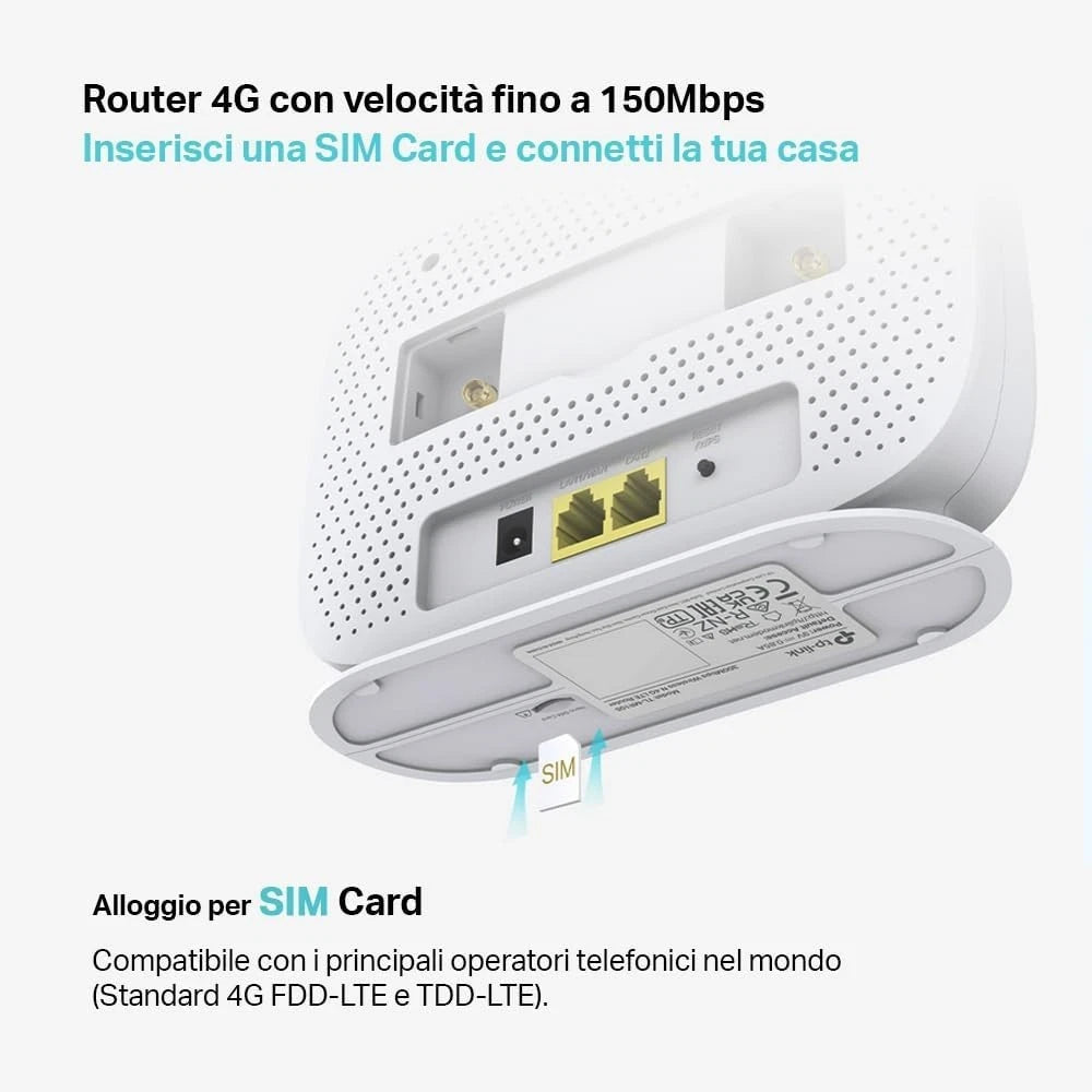 Router TP-Link 4G LTE BIANCO