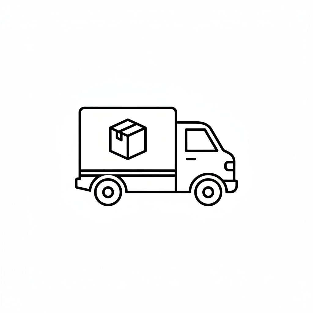 solo un icona di un camion